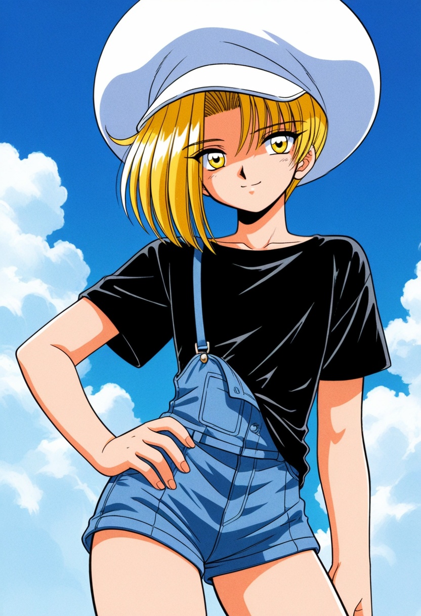 masterpiece,  best quality,  1990s retro anime style on Tensor.Art