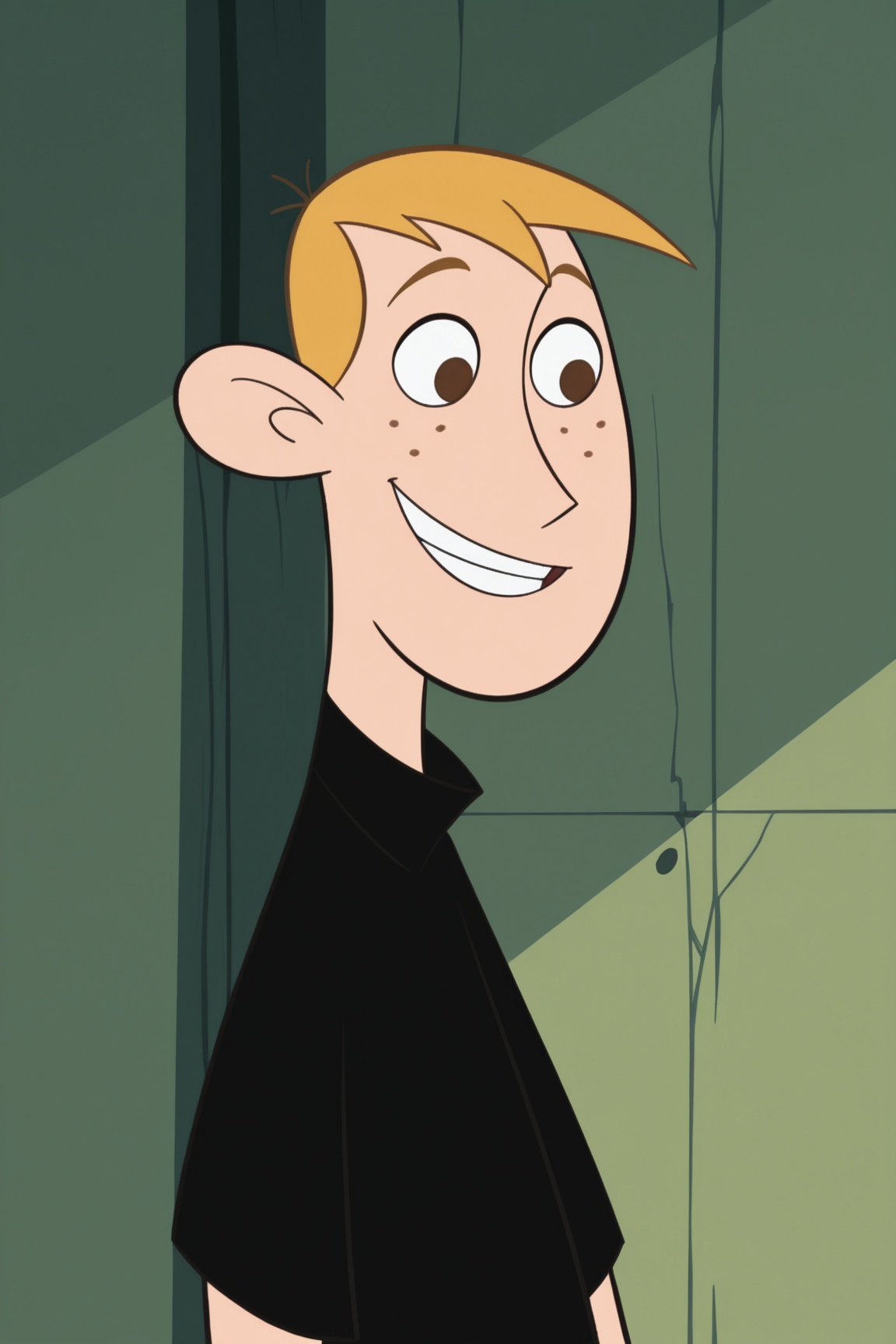 toon_(style),  ron stoppable,  blonde hair on Tensor.Art