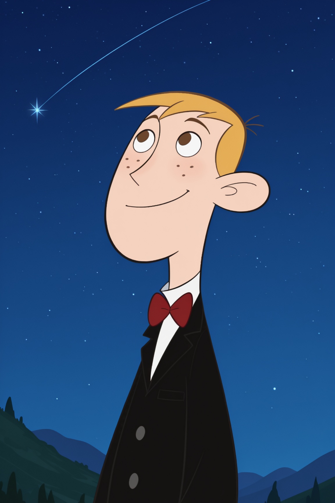 toon_(style),  ron stoppable,  blonde hair on Tensor.Art