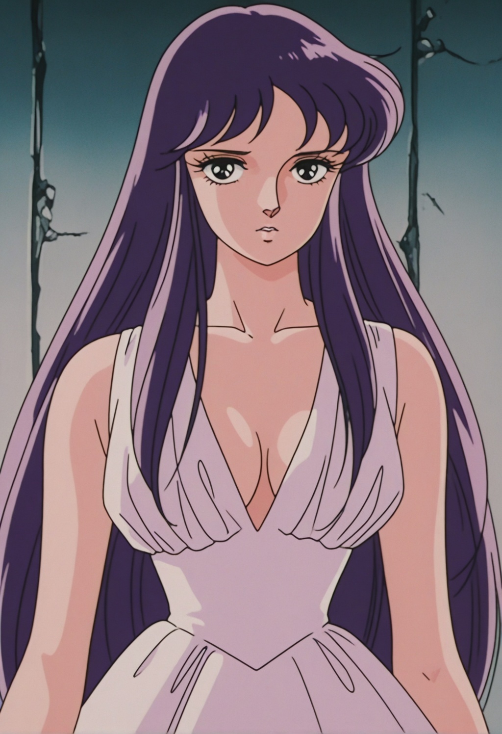 saorikss,  1girl,  purple hair on Tensor.Art