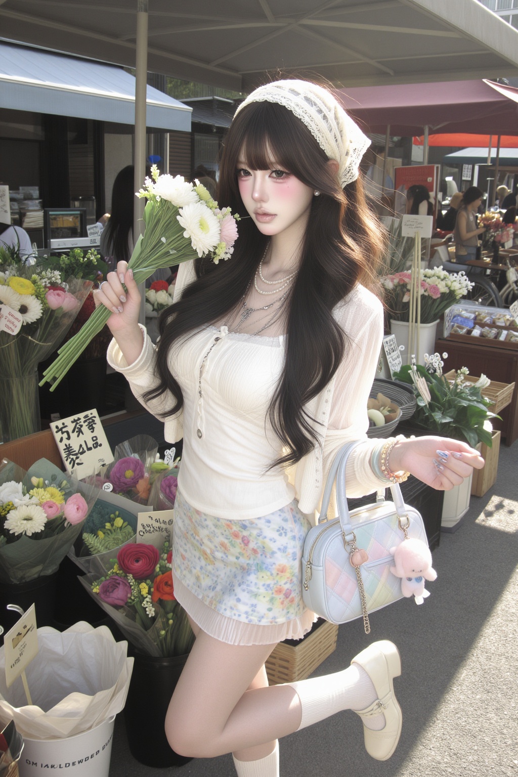 character: ***** young woman,  solo,  cute youthful Japanese retro fashion aesthetic on Tensor.Art