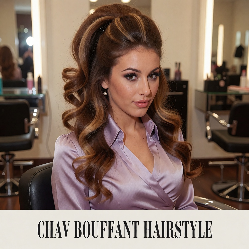Square composition,  2011 British salon hairstyle-lookbook cover composed of a large colour photograph across the upper 84...