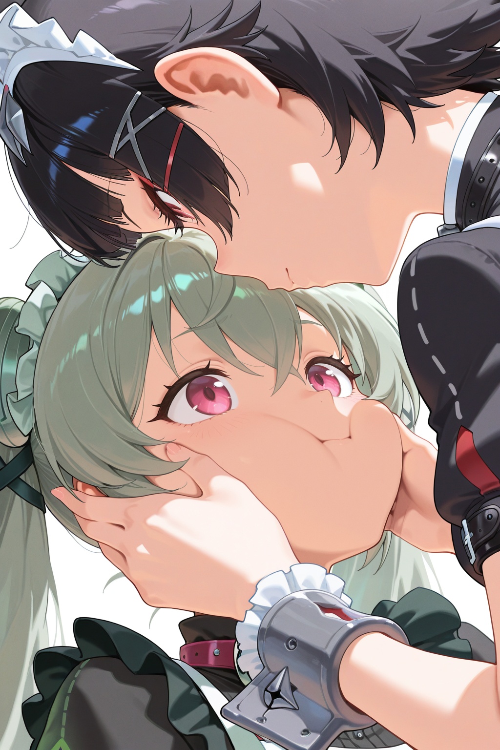 best quality,  2girls,  face to face on Tensor.Art
