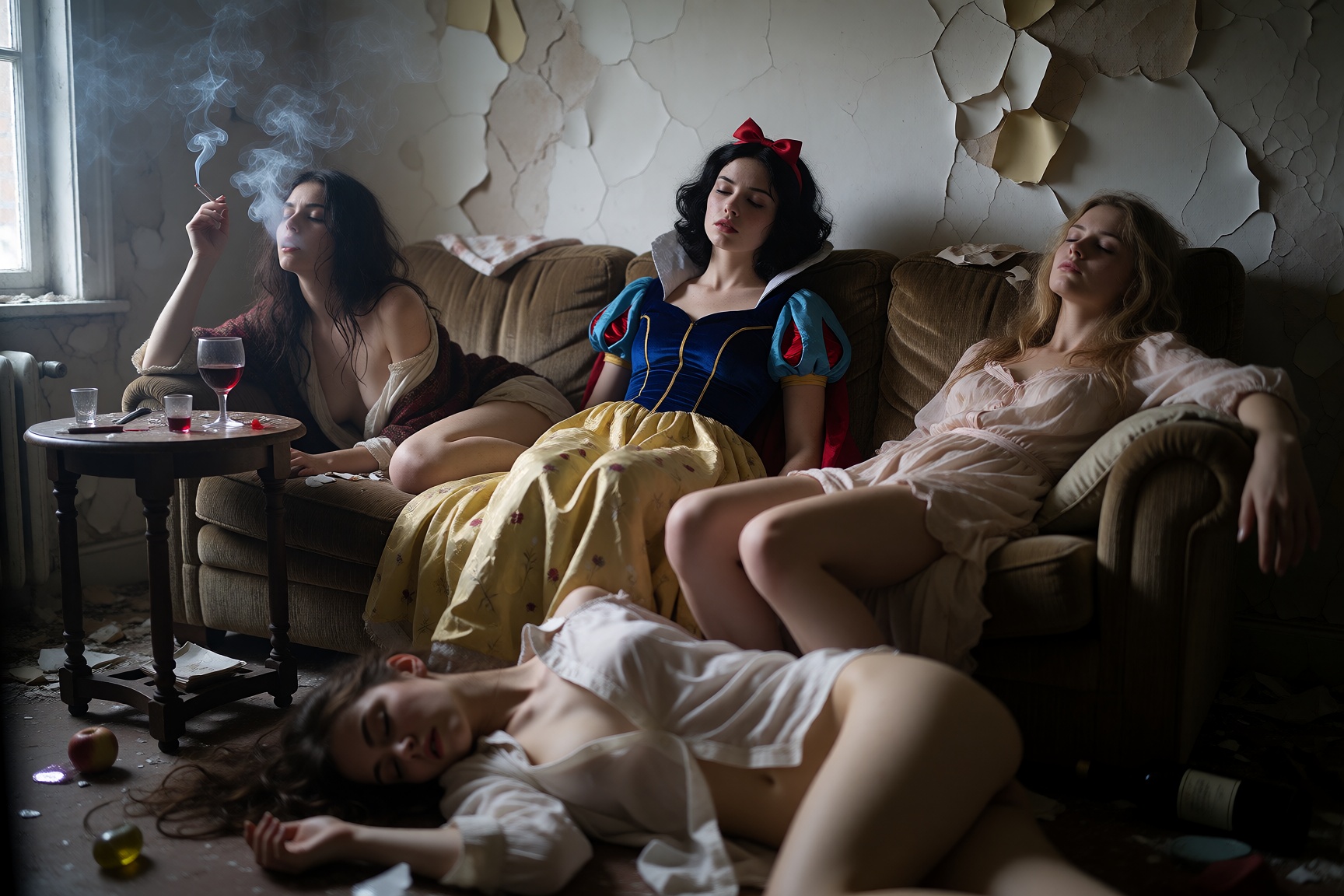 A cinematic still photography shot,  inspired by the works of Stanley Kubrick and Steven Spielberg,  capturing a surreal s...