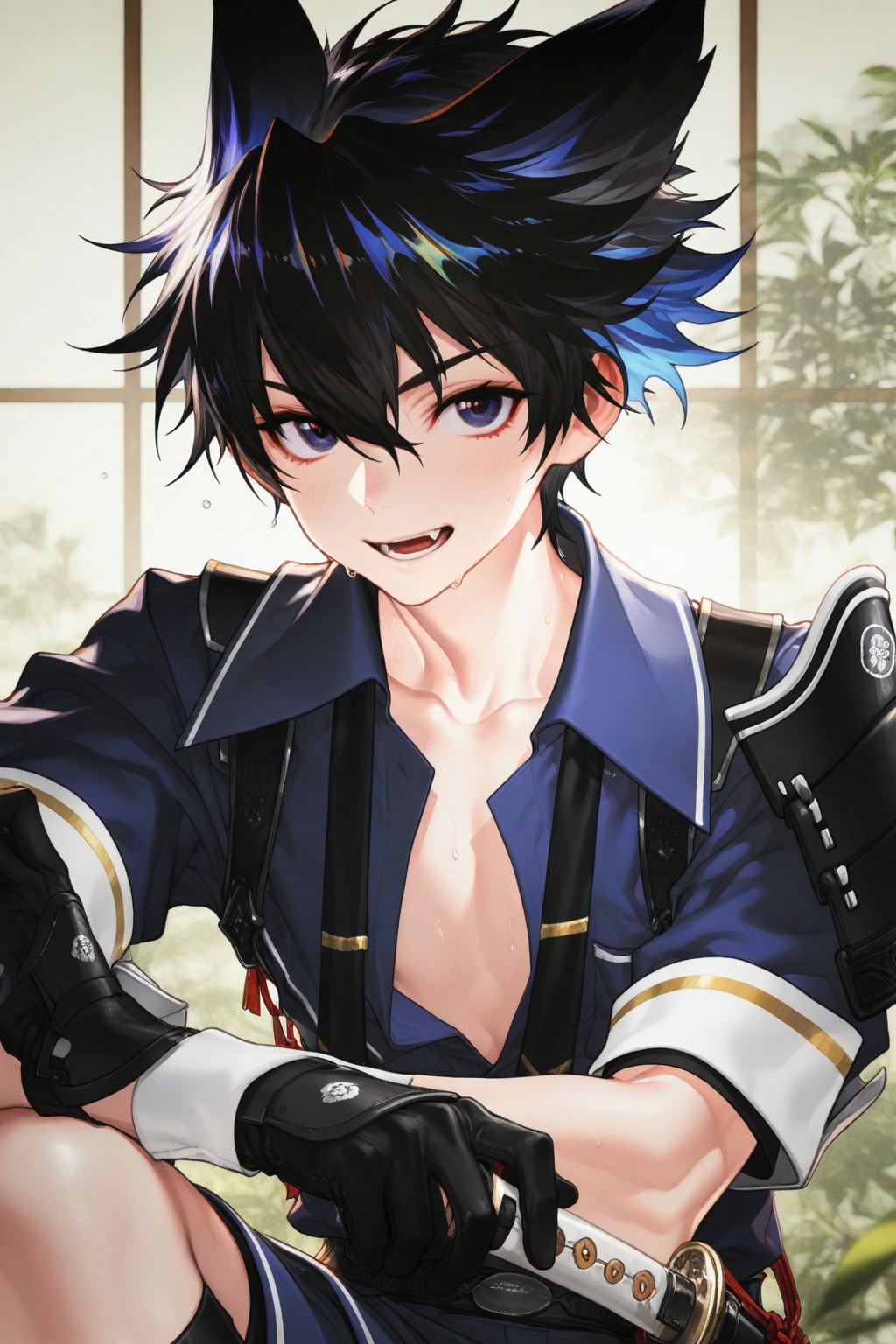 1boy,  asakura_toushirou,  solo on Tensor.Art