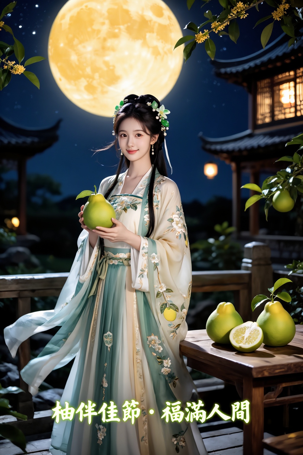 Exceptional quality,  premium cinematic Chinese classical portrait,  highly detailed photorealistic Hanfu fantasy artwork....