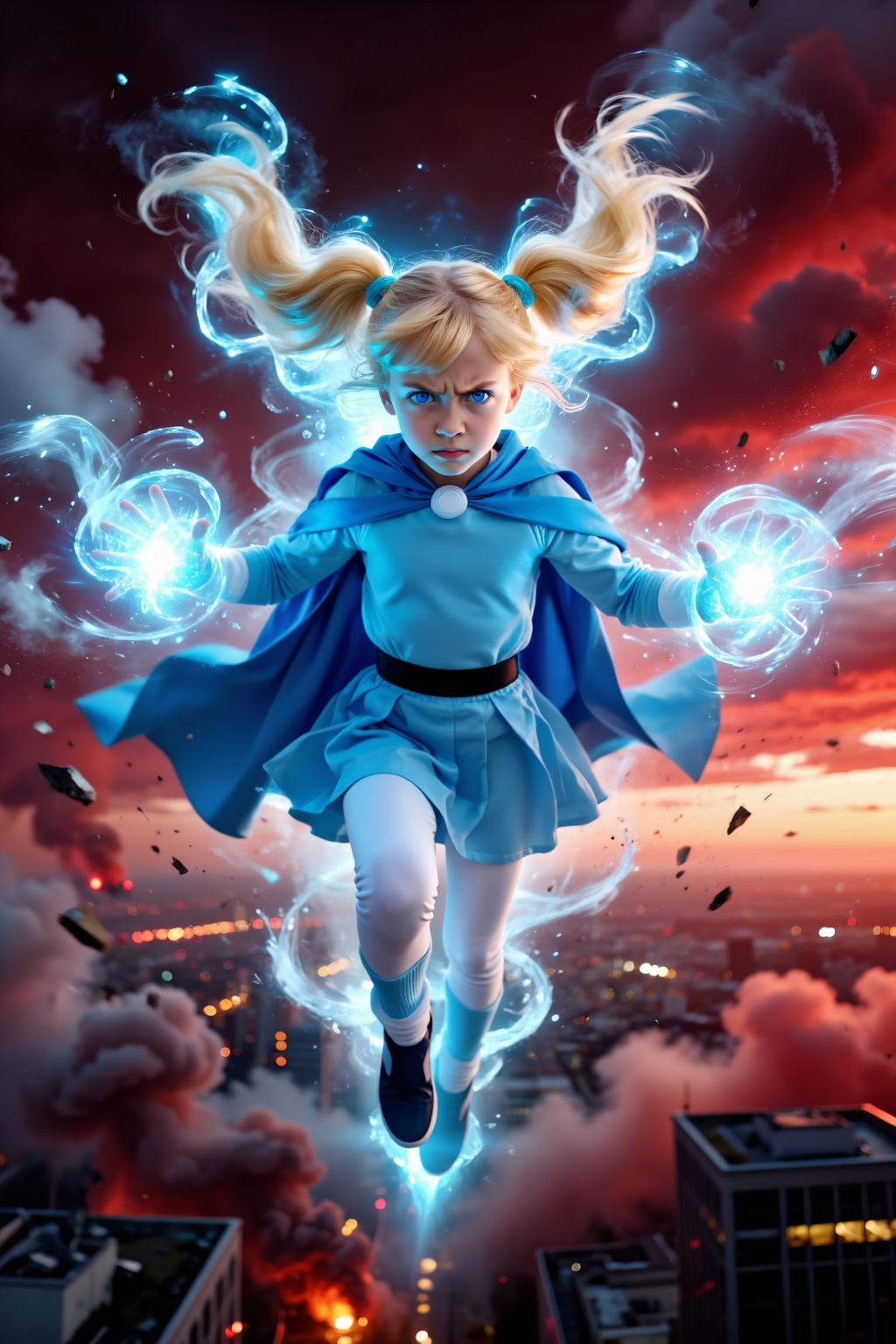 Exceptional quality,  premium cinematic character portrait,  highly detailed semi-realistic superhero fantasy artwork on T...