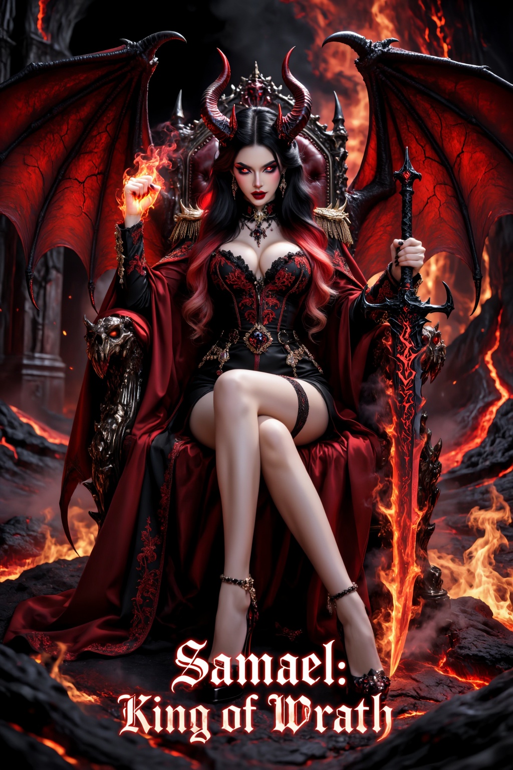 Superior Quality,  Inspiration: The Third Deadly Sin: "Wrath" — Samael. Unprovoked rage,  the desire for revenge on Tensor...