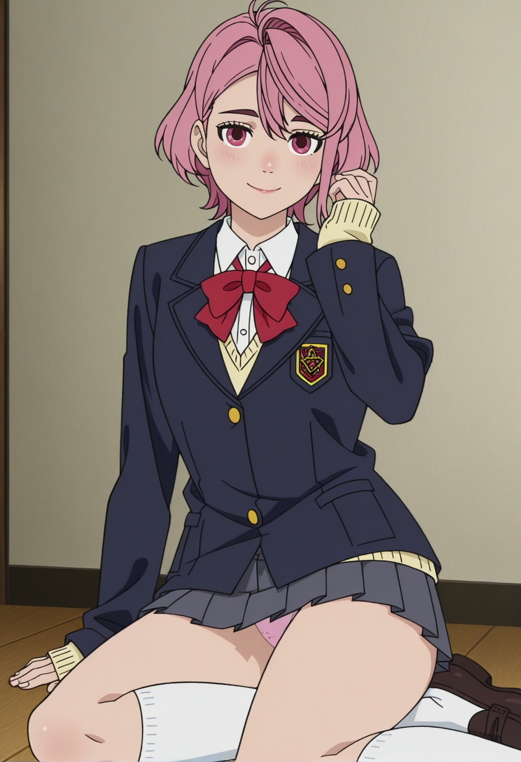 airaddd,  1girl,  pink hair on Tensor.Art