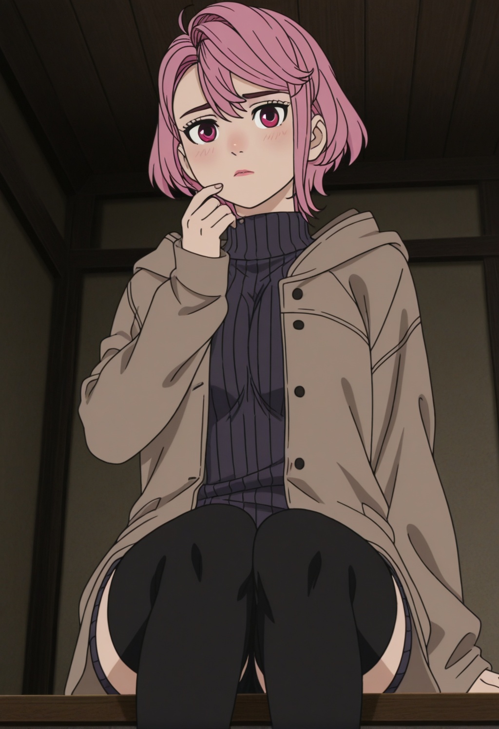 airaddd,  1girl,  pink hair on Tensor.Art