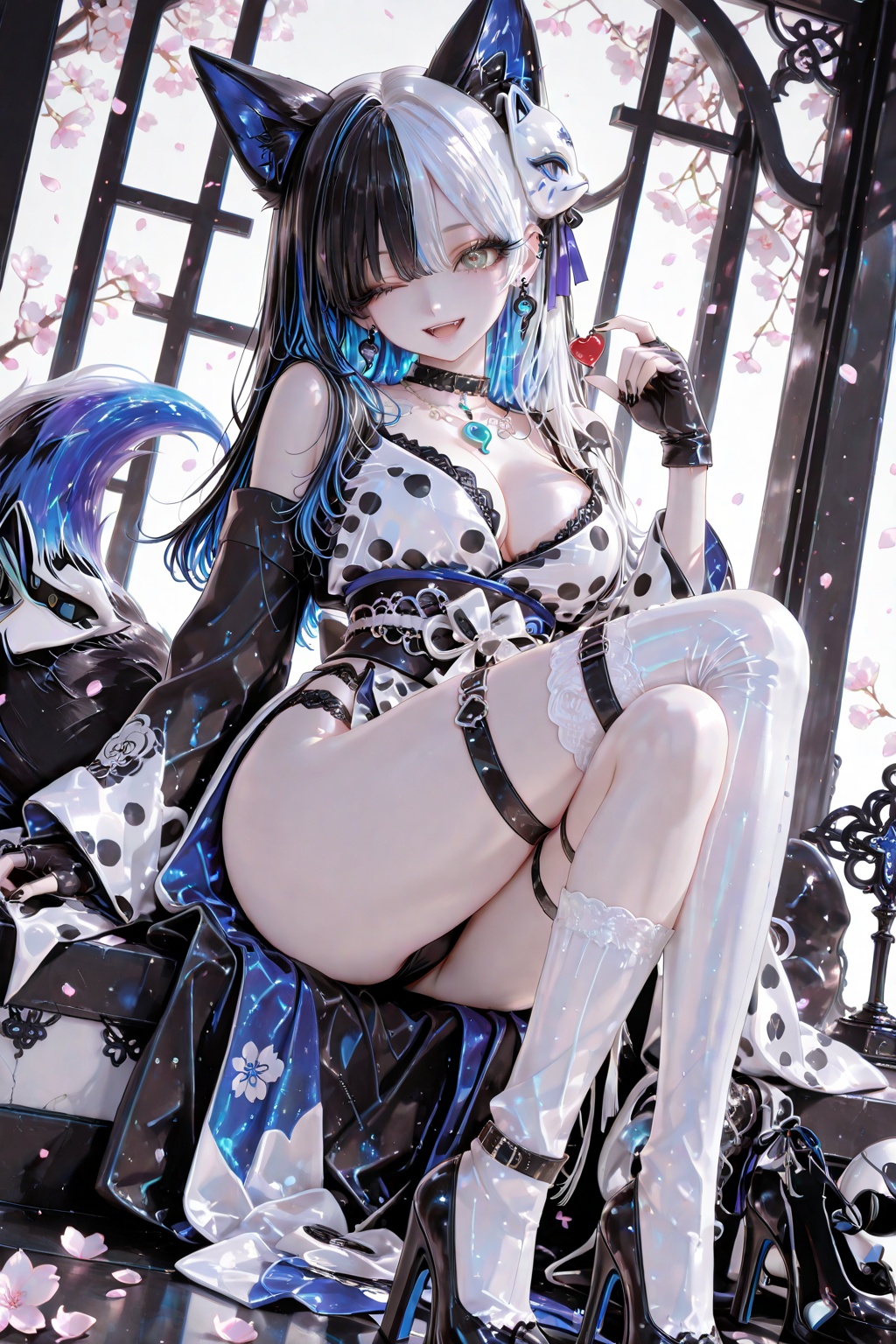 Akemiya Rin,  long hair,  chest on Tensor.Art