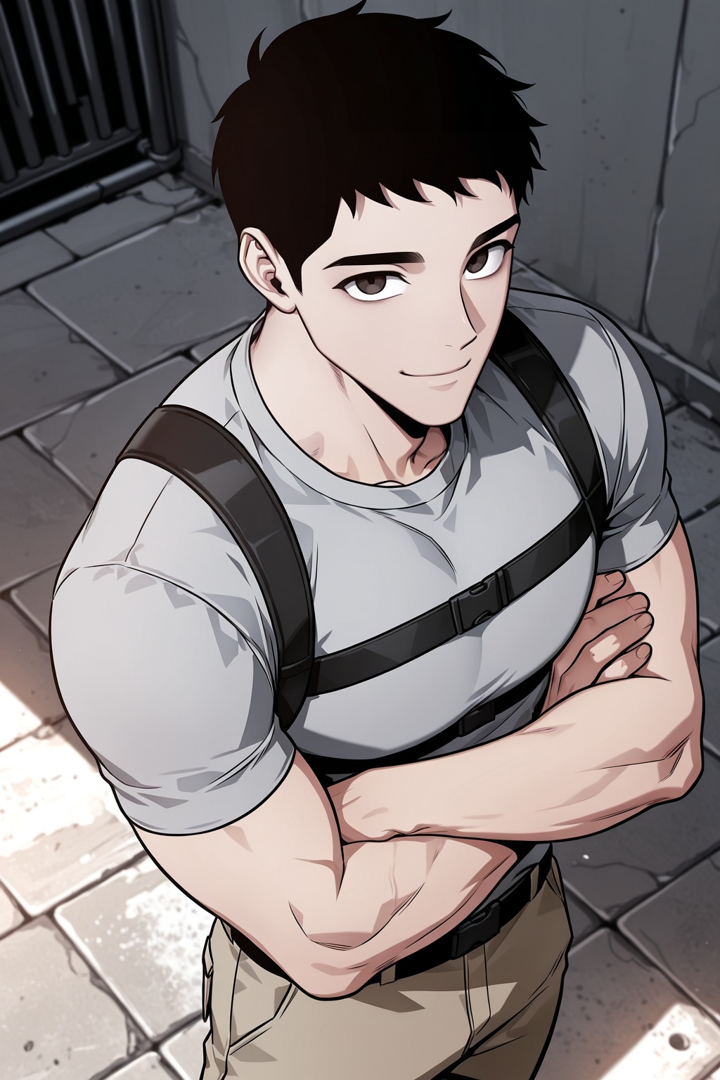 male focus,  1boy,  lee hyunsung on Tensor.Art