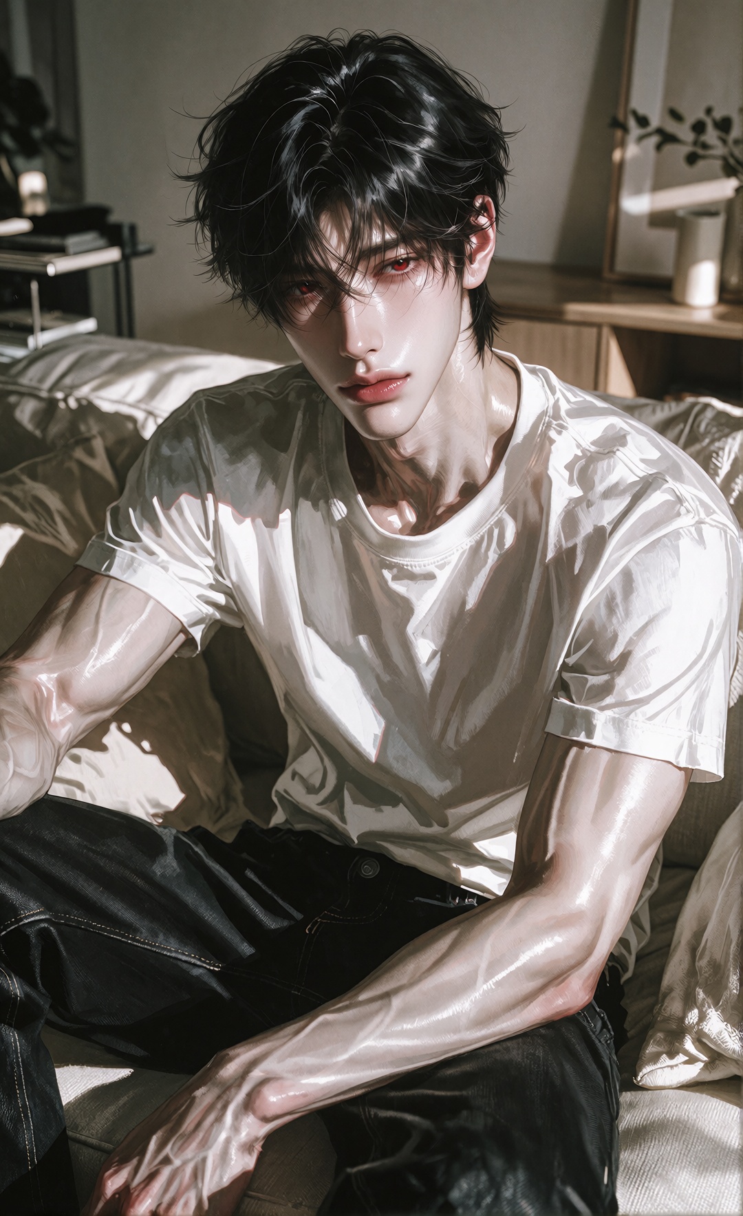 wtrmale,  young handsome male,  young ***** man on Tensor.Art