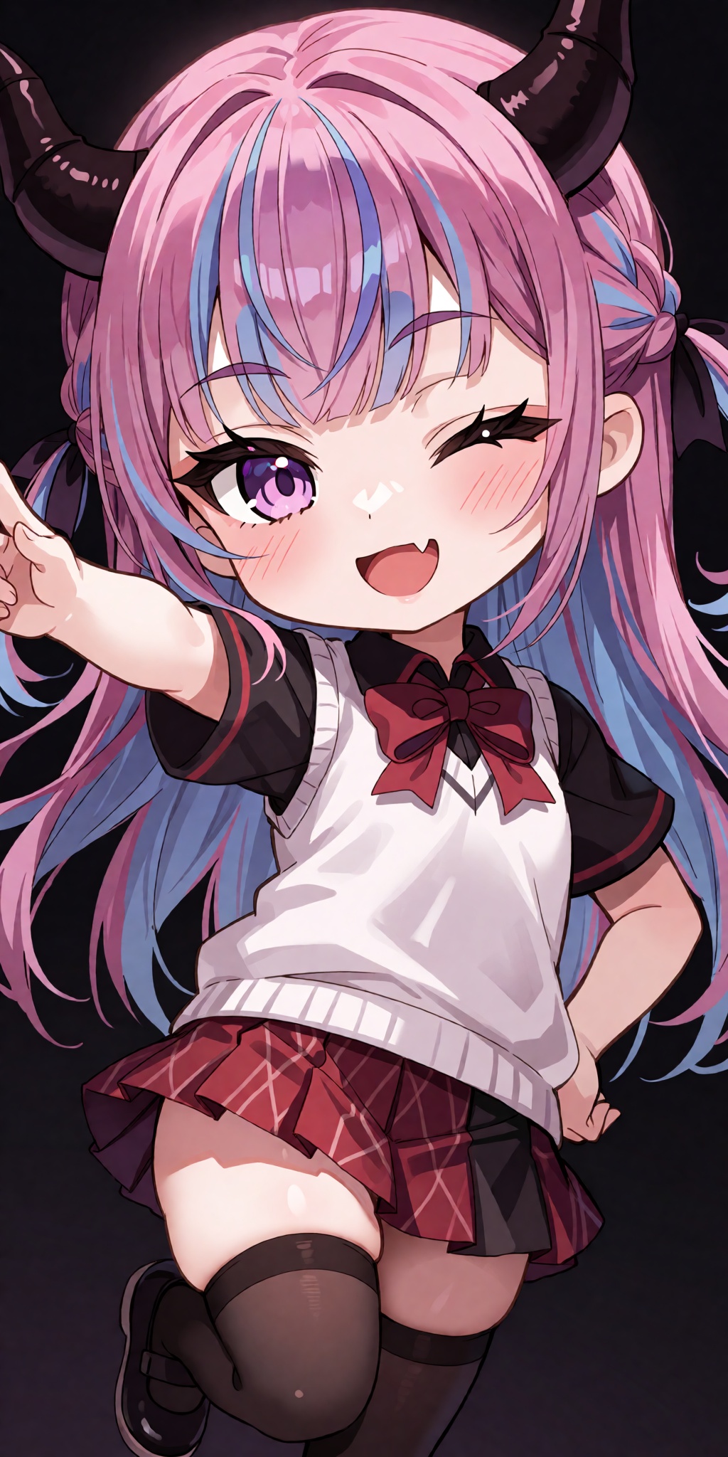 A masterpiece of a breathtaking chibi anime illustration featuring Hellmilia Van Noxrose from Hajimeru Sekai no Risouron w...