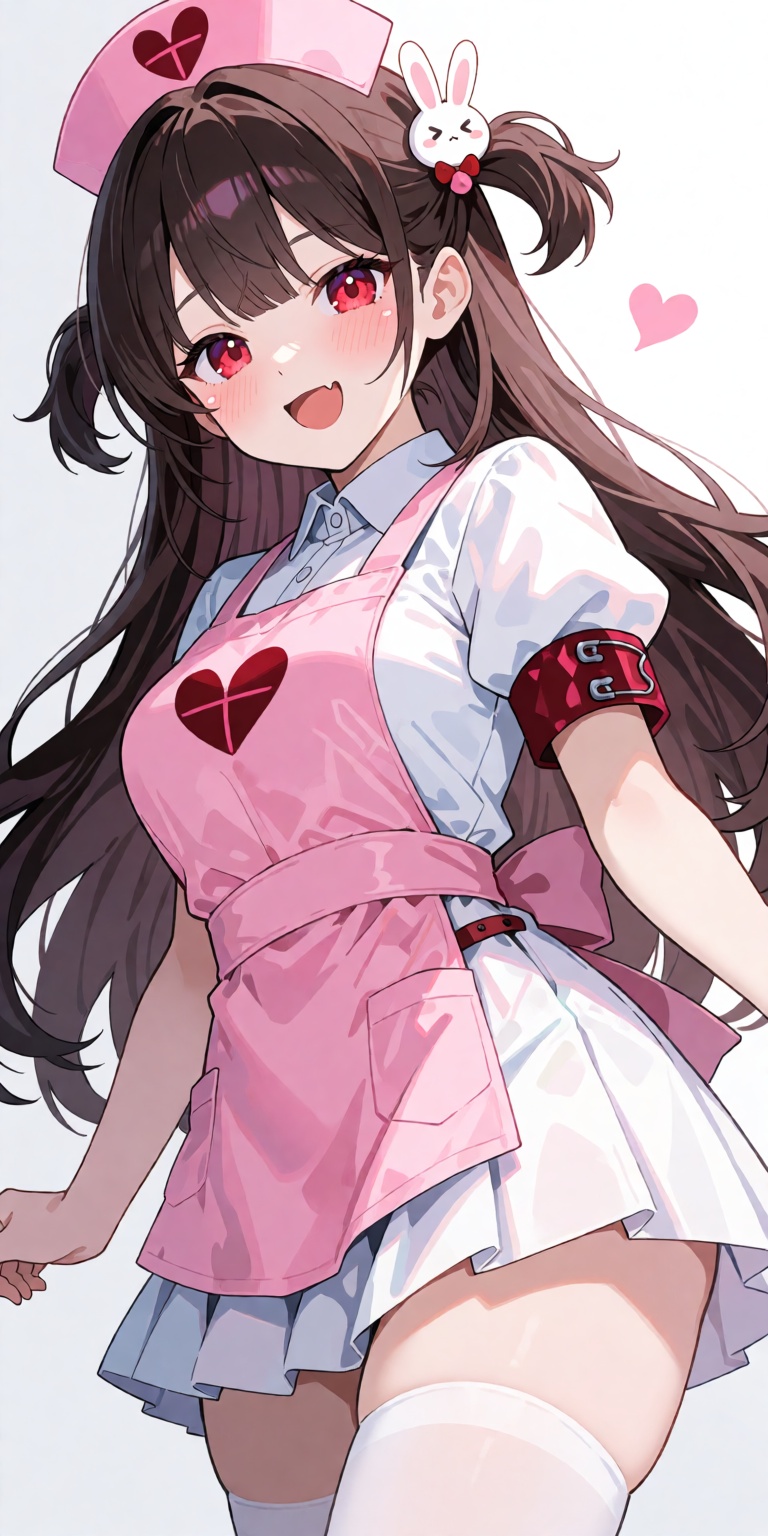 A breathtaking masterpiece full-body anime illustration of Natori Sana captured from a dynamic low-angle three-quarters pe...