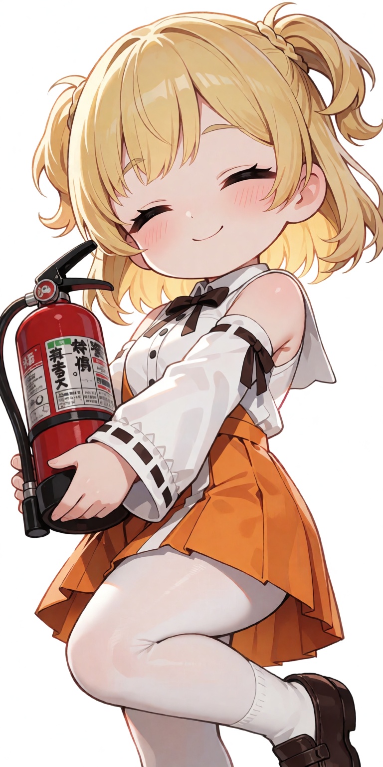 A breathtaking masterpiece full-body anime chibi illustration of Inaba Haneru captured from an immersive dynamic low-angle...