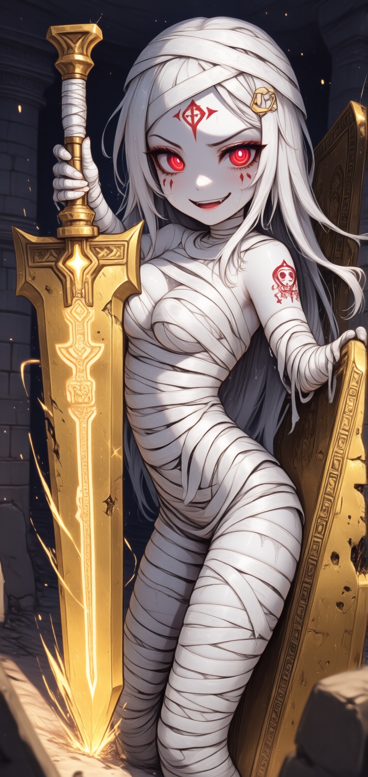1girl,  mummy Queen,  (elegant style) on Tensor.Art