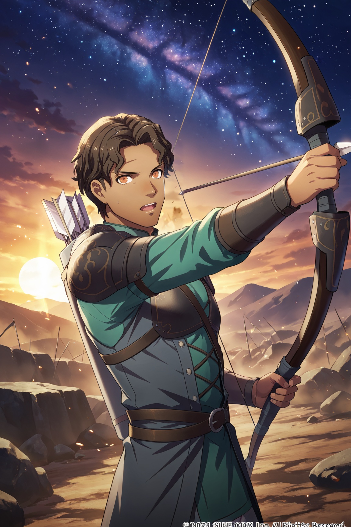 1boy,  CyrilFE3H,  brown hair on Tensor.Art