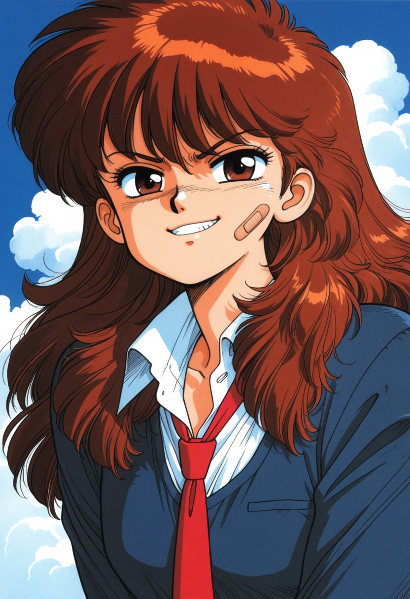 masterpiece,  best quality,  1990s retro anime style on Tensor.Art