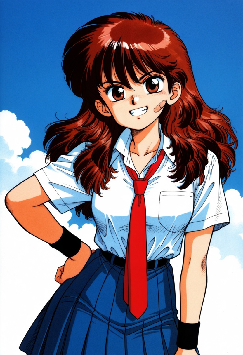 masterpiece,  best quality,  1990s retro anime style on Tensor.Art