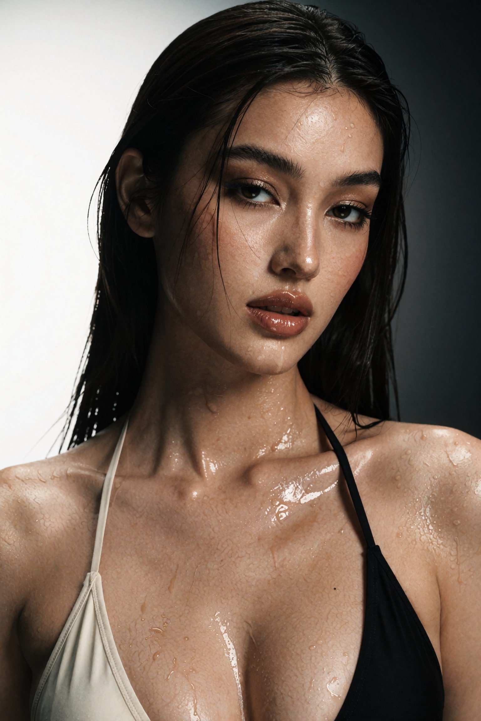subtle film grain,  refined tonal curve,  clean retouch that keeps skin texture (pores visible on Tensor.Art