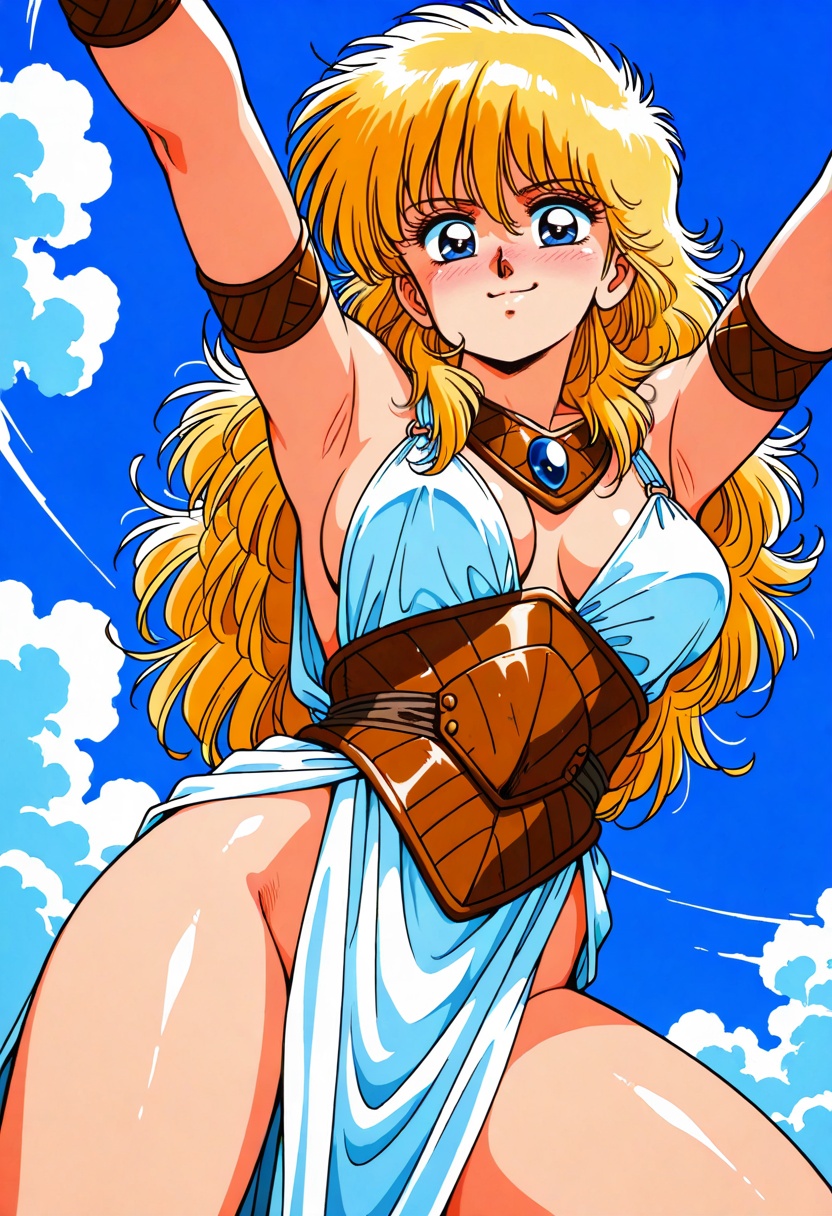 masterpiece,  best quality,  1980s retro anime style on Tensor.Art