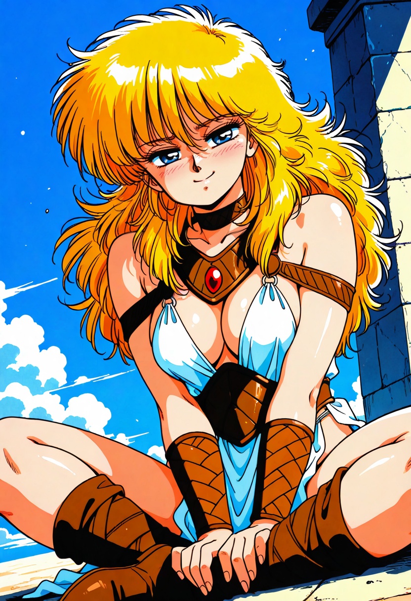masterpiece,  best quality,  1980s retro anime style on Tensor.Art
