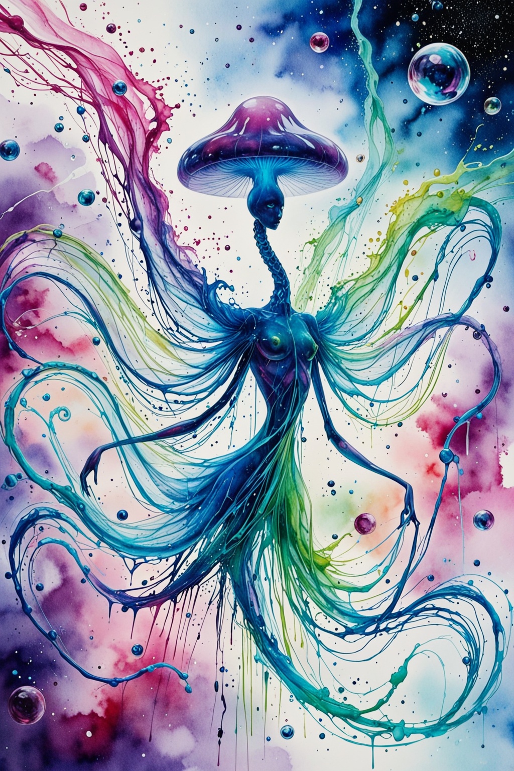 tot_art,  This artwork harmoniously blends Willem Haenraets style with the delicate,  expressive watercolour techniques of...