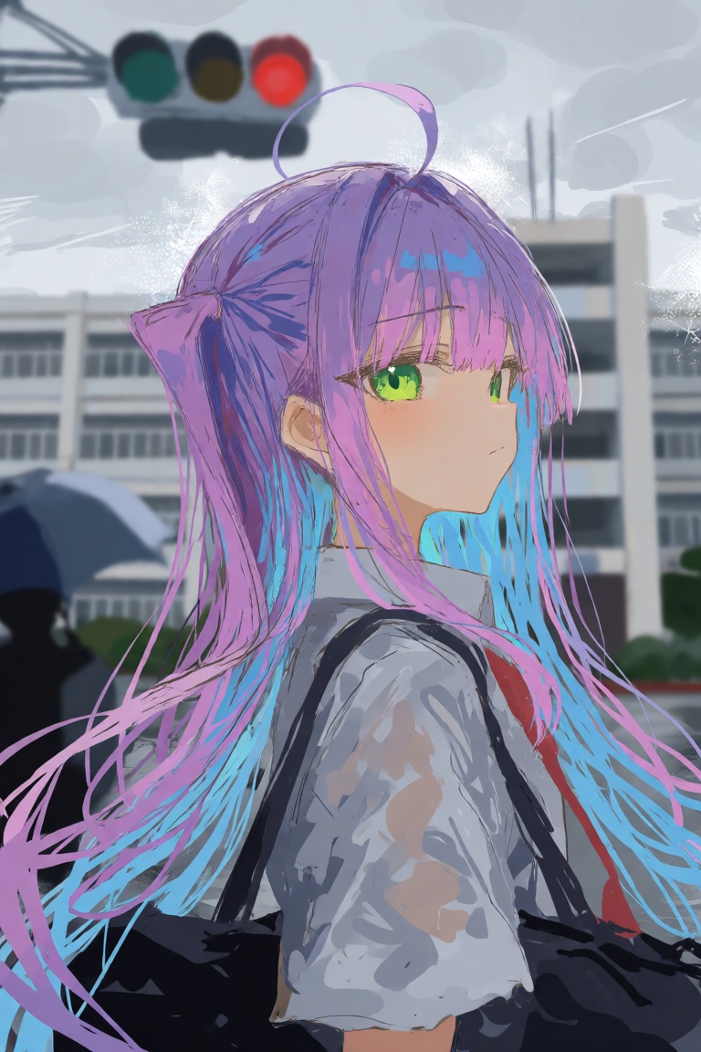 1girl,  solo,  long hair on Tensor.Art