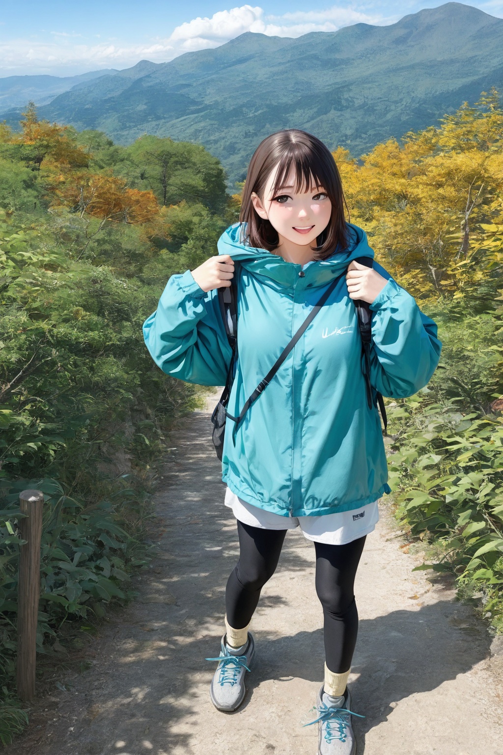 1girl ,  YamaGirl_Style,  outdoor clothes on Tensor.Art