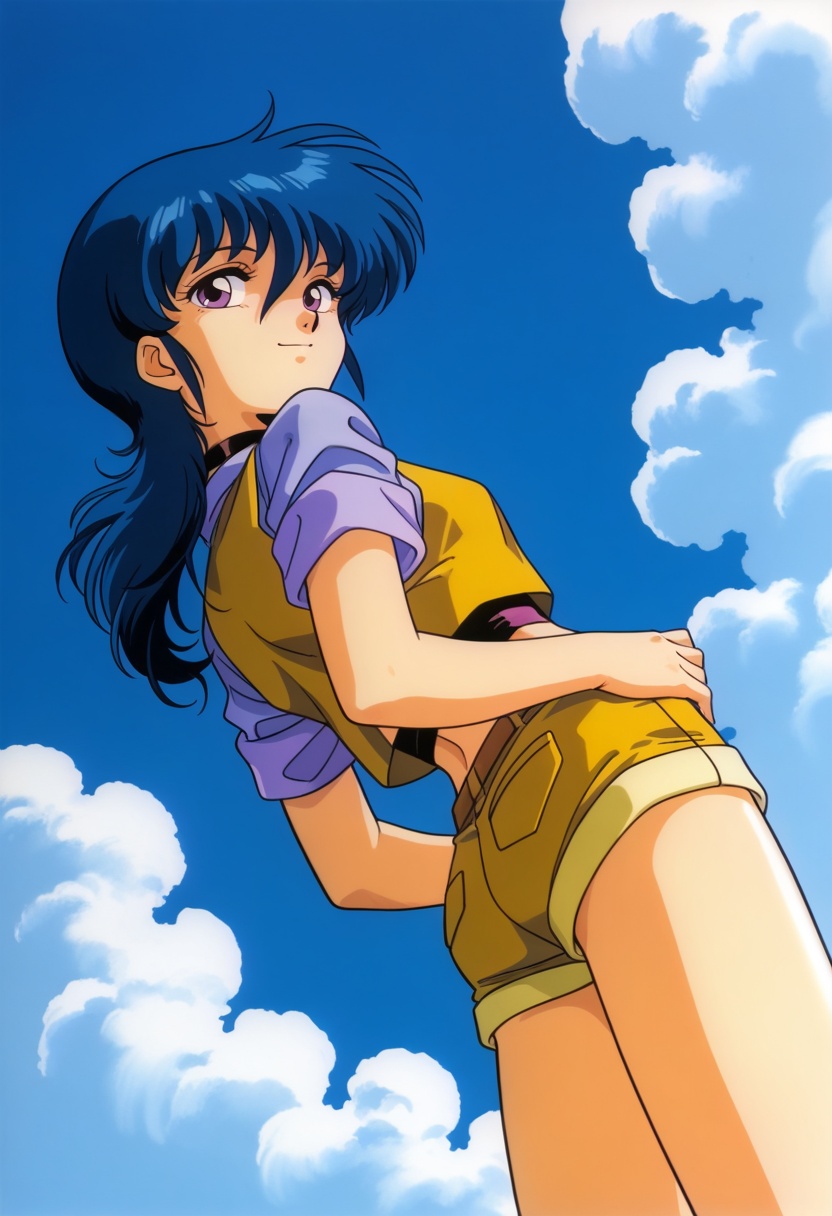 masterpiece,  best quality,  1990s retro anime style on Tensor.Art