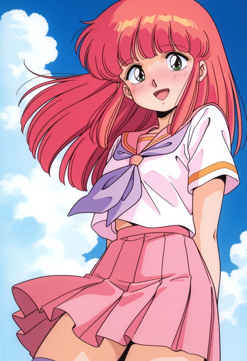 masterpiece,  best quality,  1990s retro anime style on Tensor.Art