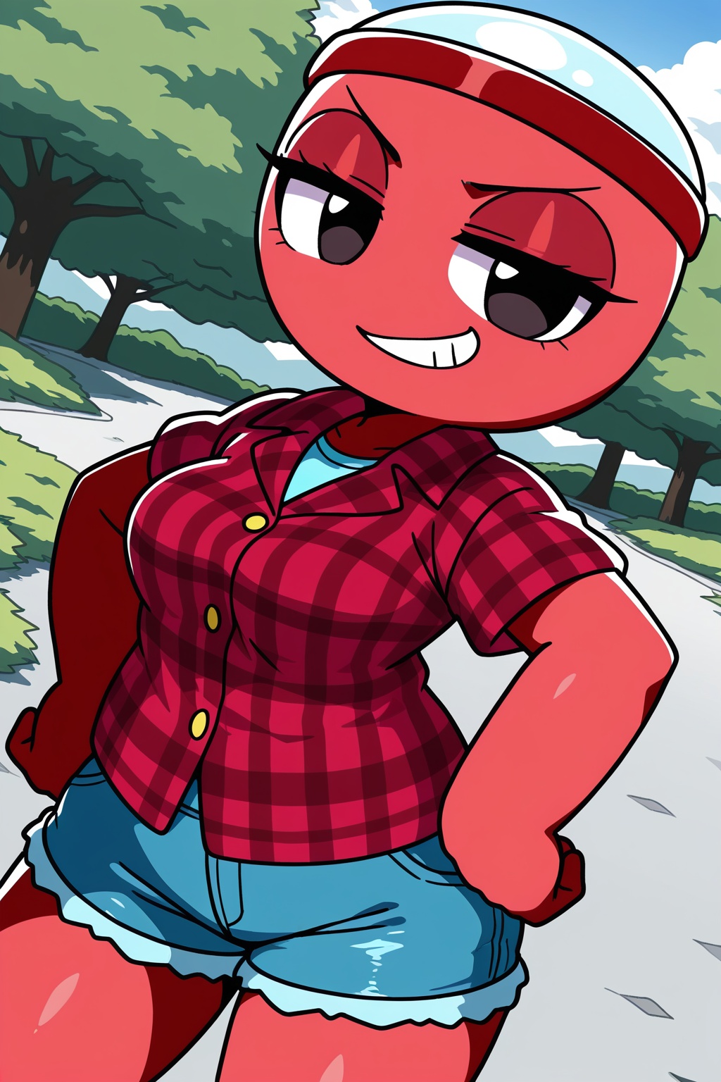 1girl,  cowboy shot,  dutch angle on Tensor.Art