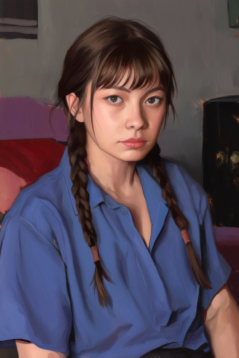 painting,  faux traditional media,  oil painting on Tensor.Art