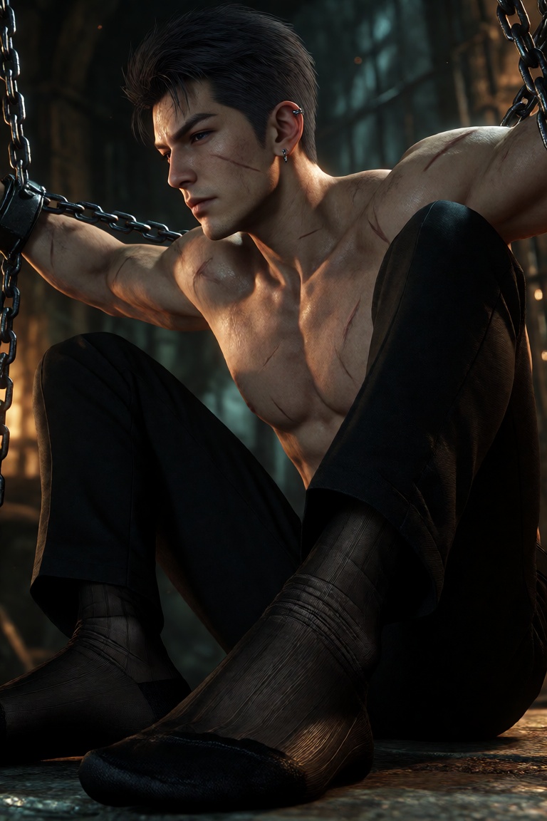 Xia Yizhou from Love and Deepspace,  ***** male,  mature male on Tensor.Art