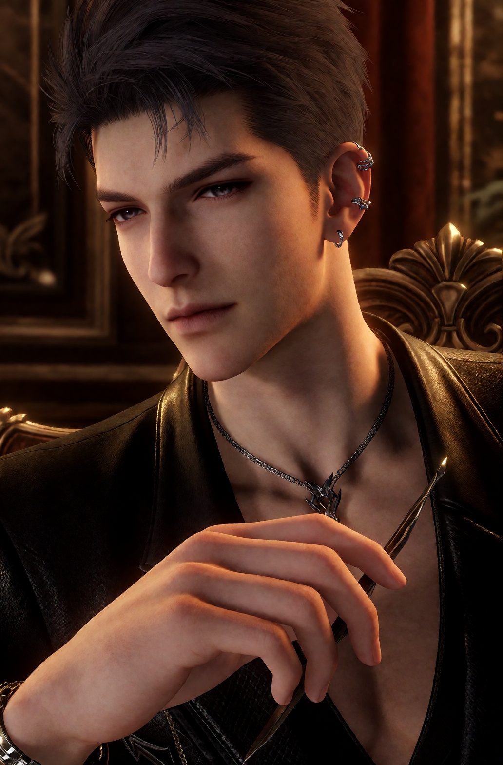 Xia Yizhou from Love and Deepspace,  ***** male,  mature male on Tensor.Art