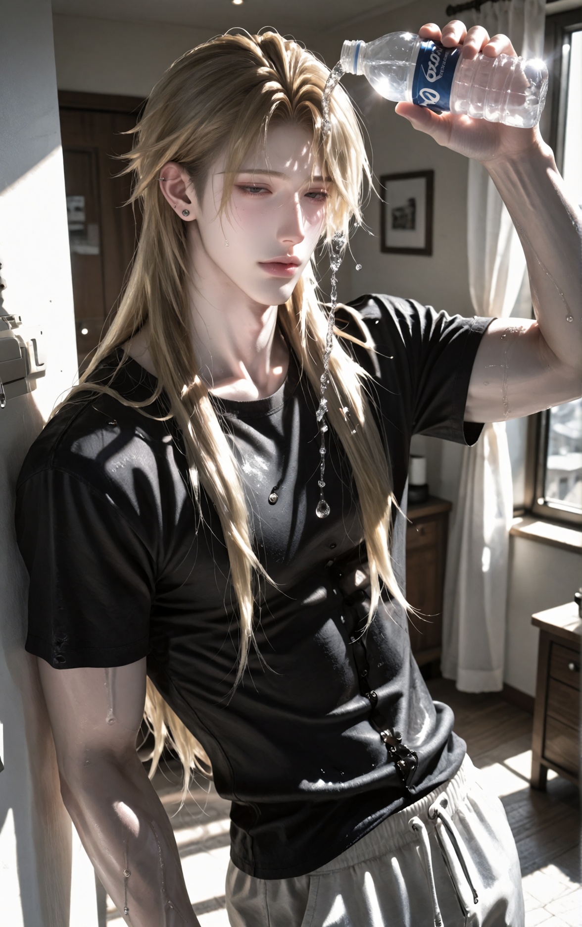 solo,  1 male,  handsome man on Tensor.Art