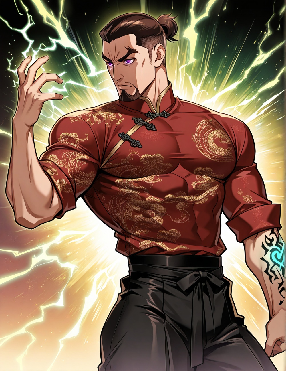 detailed background,  detailed face and eyes,  perfect anatomy on Tensor.Art