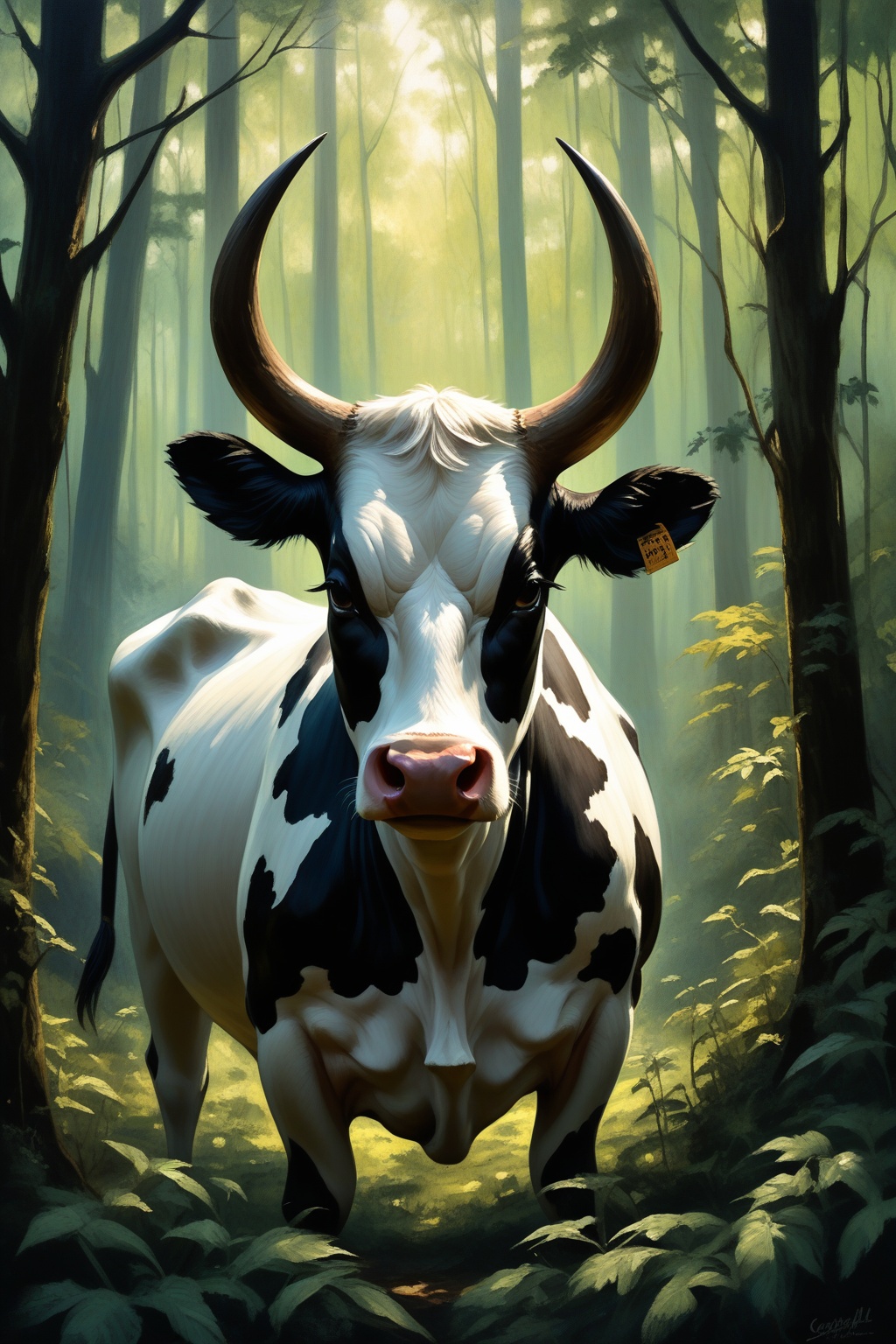 score_9,  score_8_up,  Oil painting on Tensor.Art