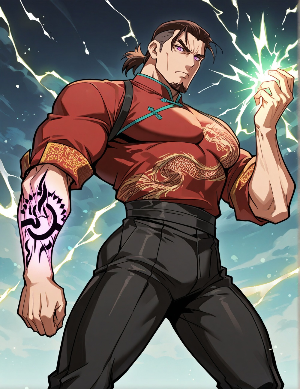 detailed background,  detailed face and eyes,  perfect anatomy on Tensor.Art
