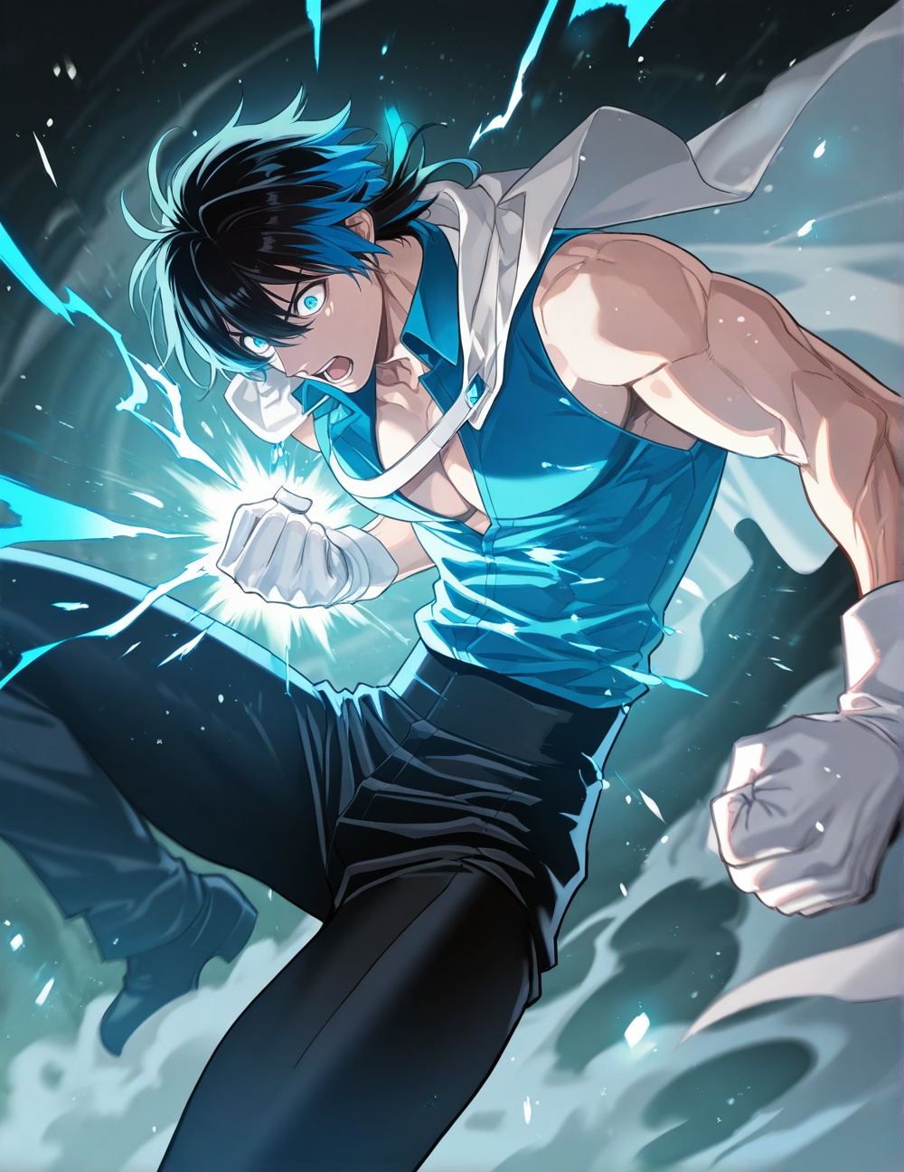 vibrant,  detailed background,  detailed face and eyes on Tensor.Art