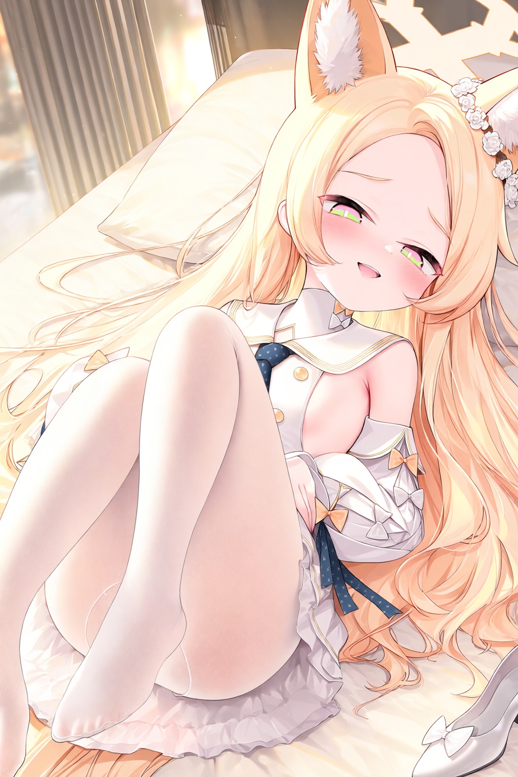 seia \(blue archive\),  1girl,  animal ear fluff by 青秋 on Tensor.Art