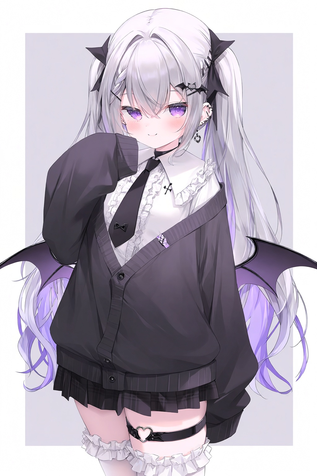 1girl,  sleeves past wrists,  solo by 青秋 on Tensor.Art