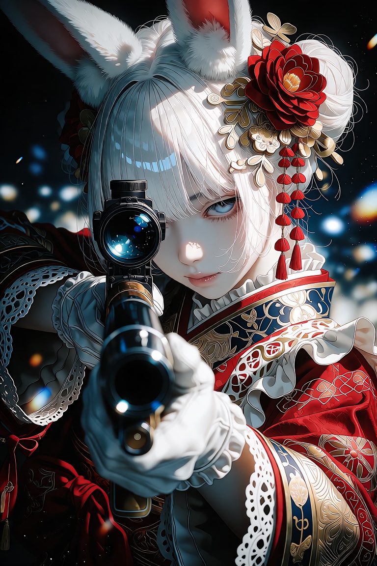 1girl,  solo,  looking at viewer on Tensor.Art