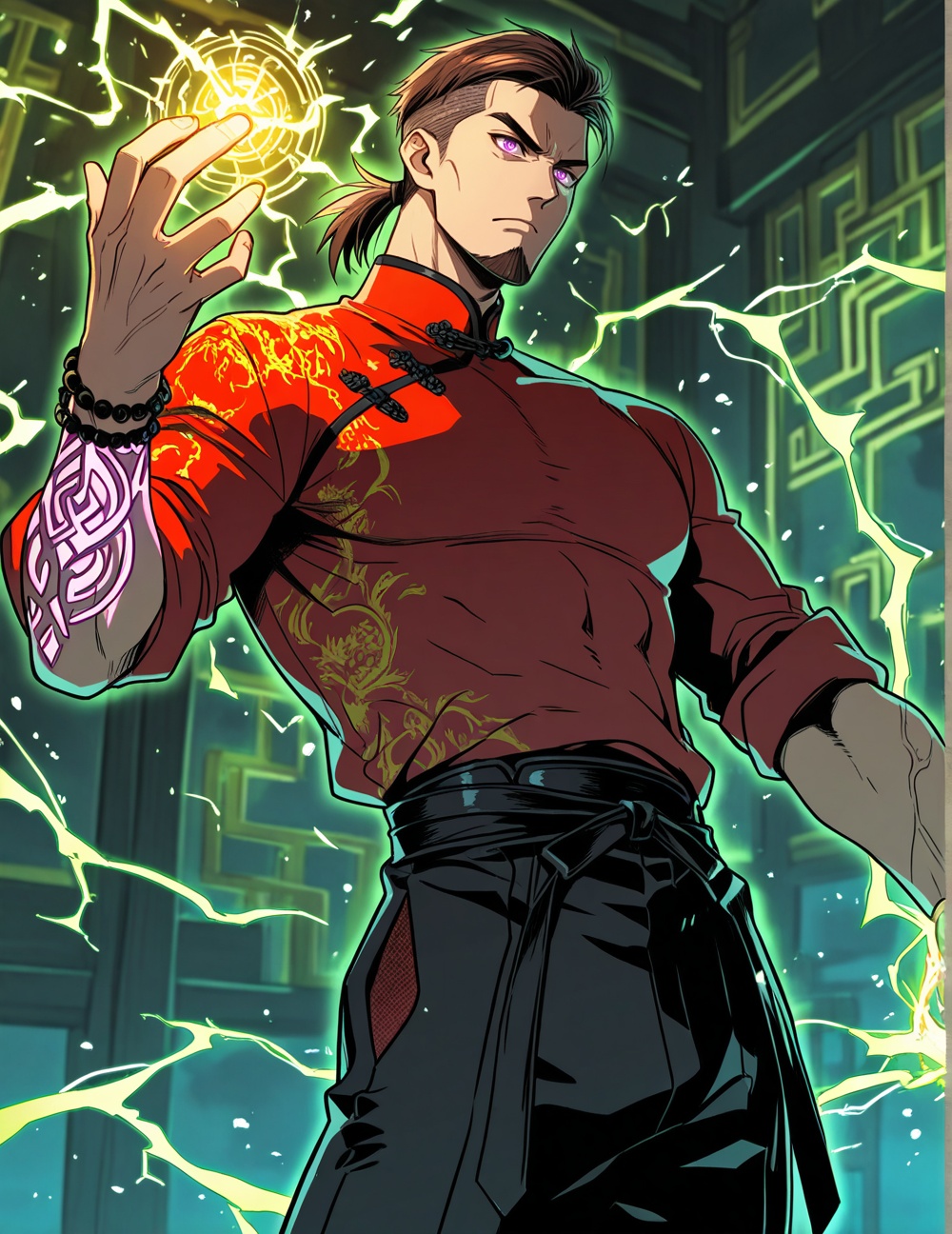 detailed background,  detailed face and eyes,  perfect anatomy on Tensor.Art
