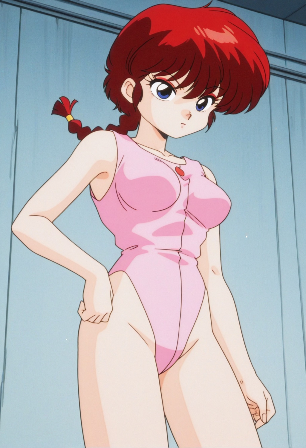 rankosaotome,  1girl,  red hair on Tensor.Art