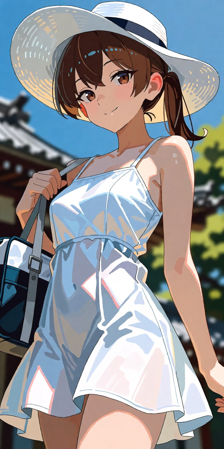 1girl,  solo,  Gambier Bay from Kantai Collection in a charming alternate costume on Tensor.Art