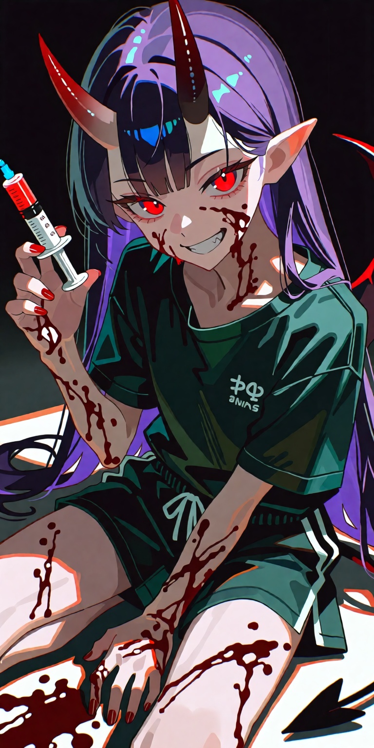 1girl,  solo,  Tenkajin Chiyari from Touhou on Tensor.Art