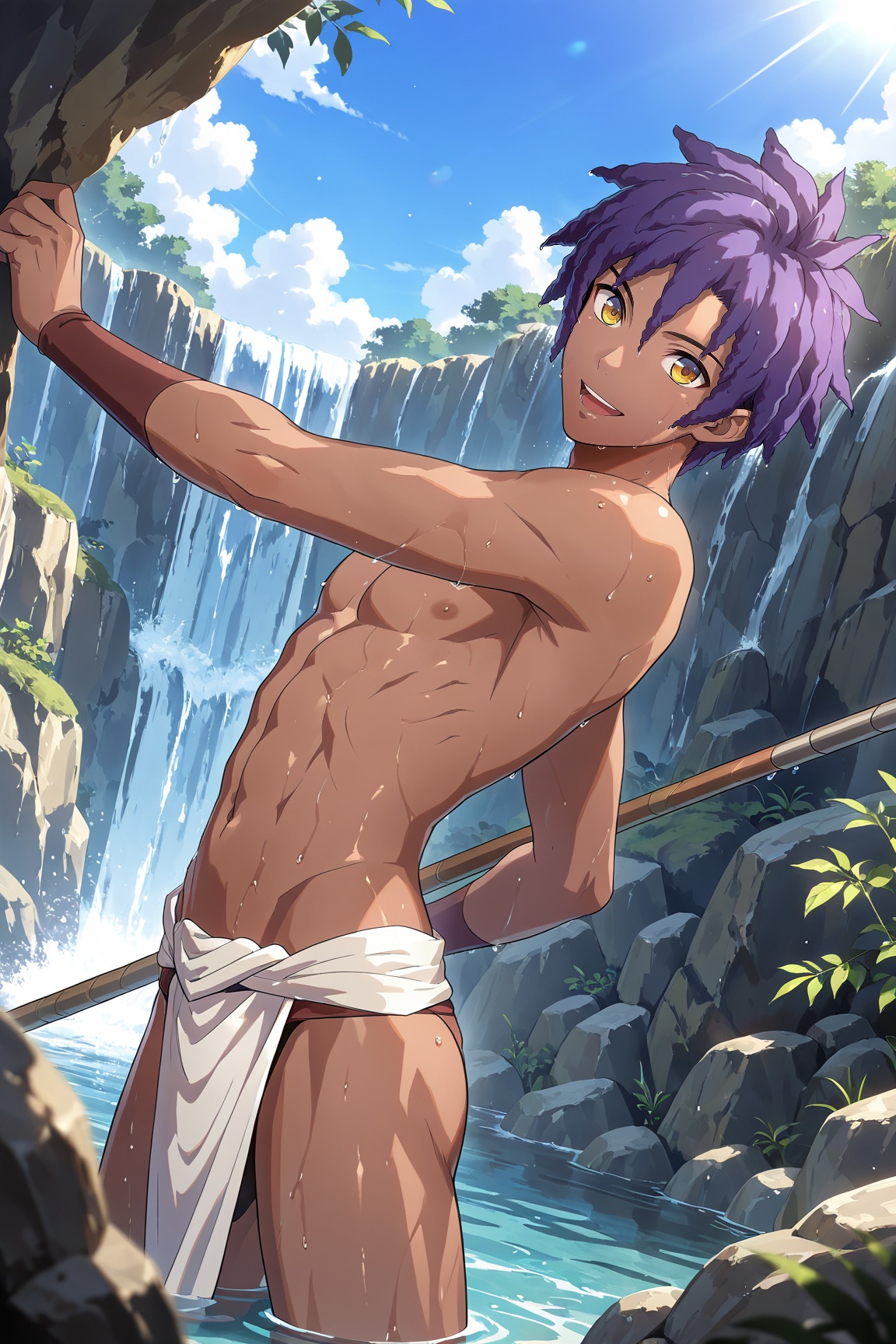 1boy,  solo male,  CaiFEFW on Tensor.Art
