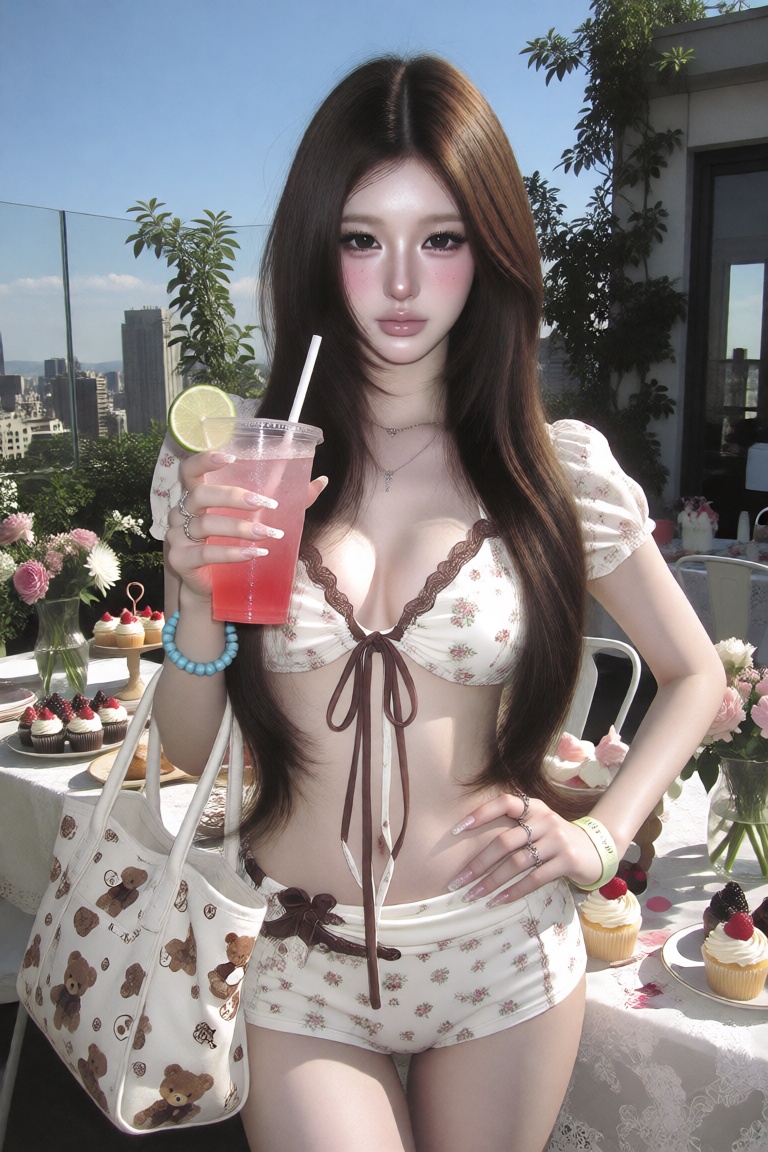 character: 1woman,  solo hair: long dark brown to black hair,  silky straight texture on Tensor.Art